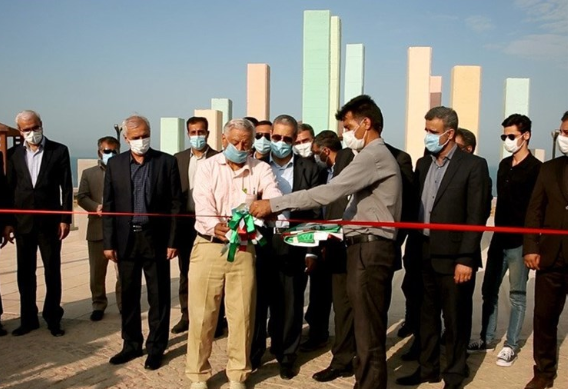 افتتاح فاز نخست بزرگترین پارک حاشیه خلیج فارس در استان بوشهر