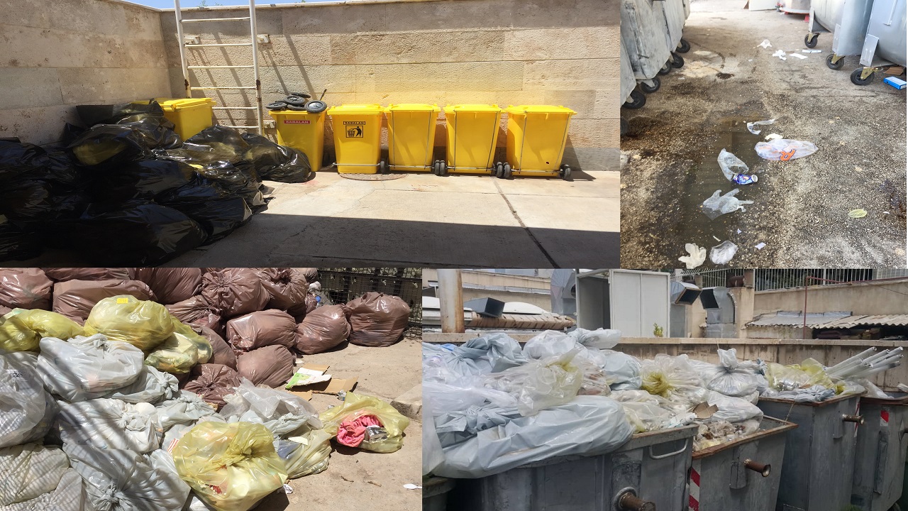 اخطار زیست محیطی به ۸ بیمارستان در قزوین