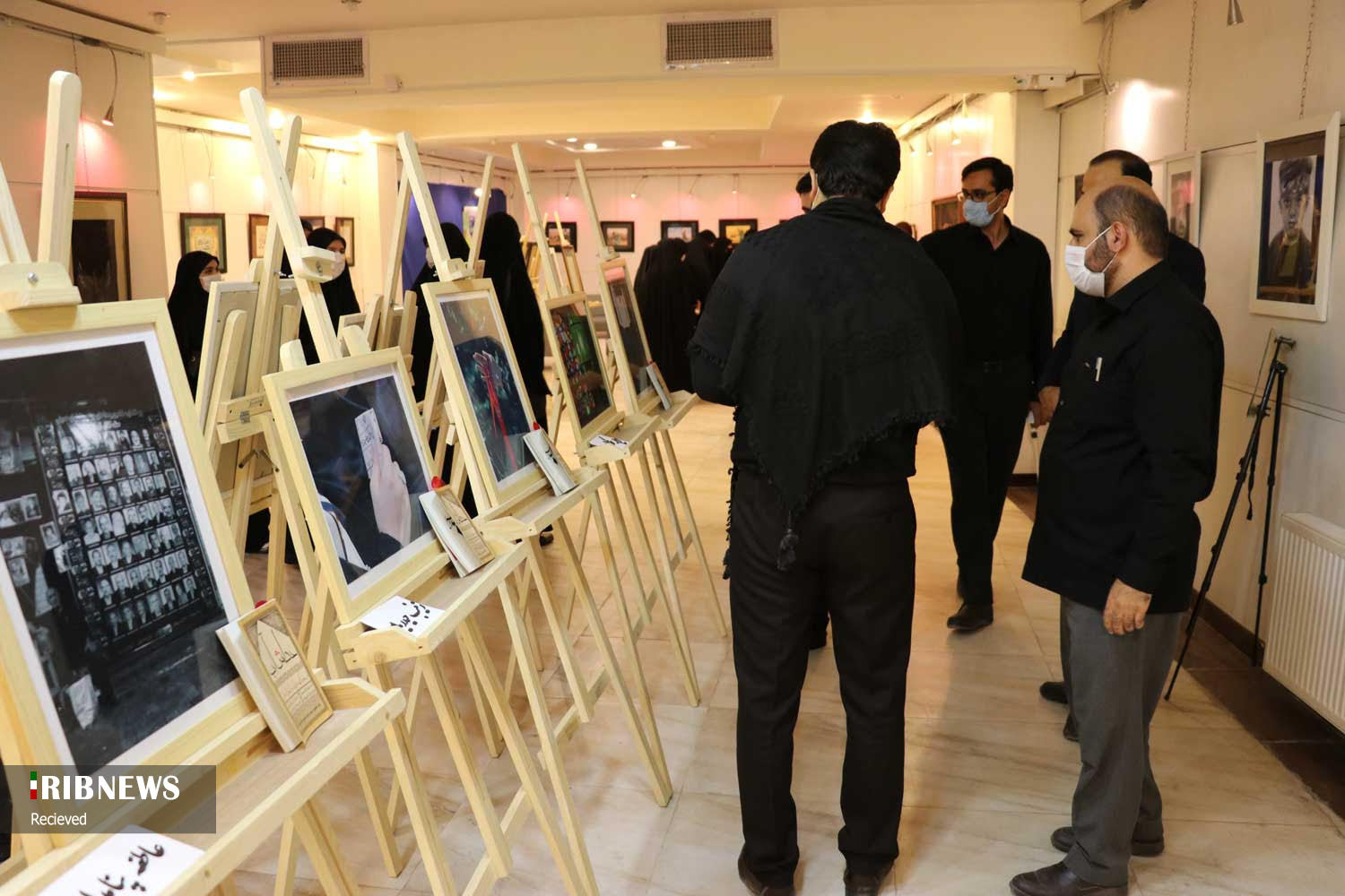 افتتاح نمایشگاه نماکتاب محرم