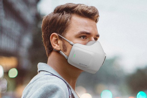 ماسک شارژی برای تصفیه هوا