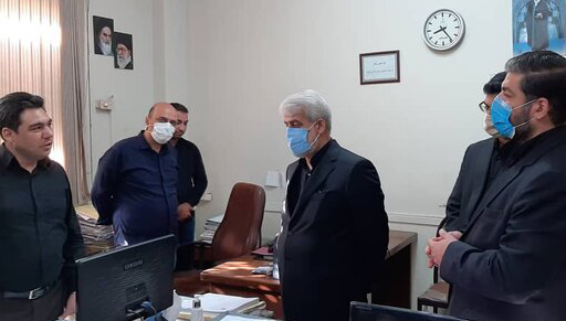 بازدید رئیس کل دادگستری تهران از حوزه قضایی شهرستان ورامین