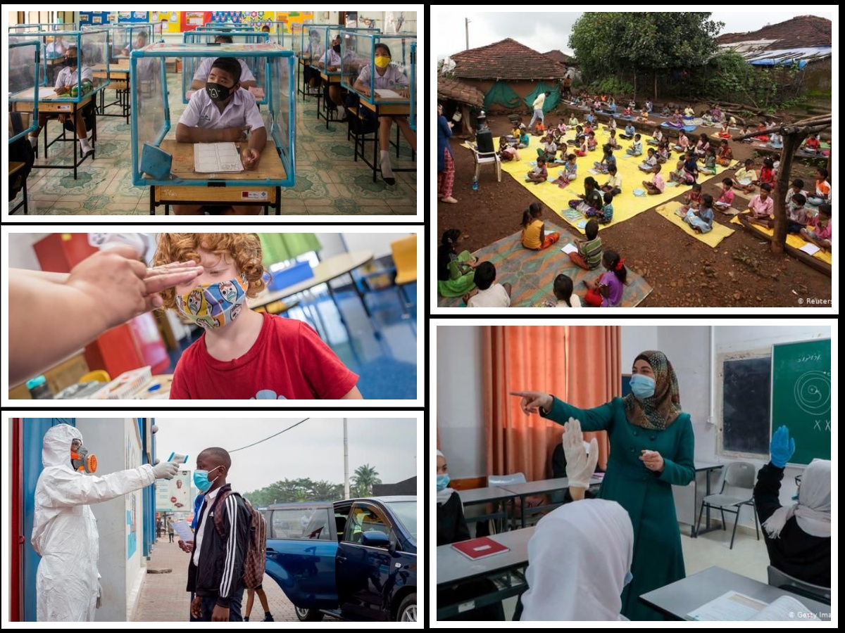 تدابیر بهداشتی در مدارس کشورهای مختلف جهان