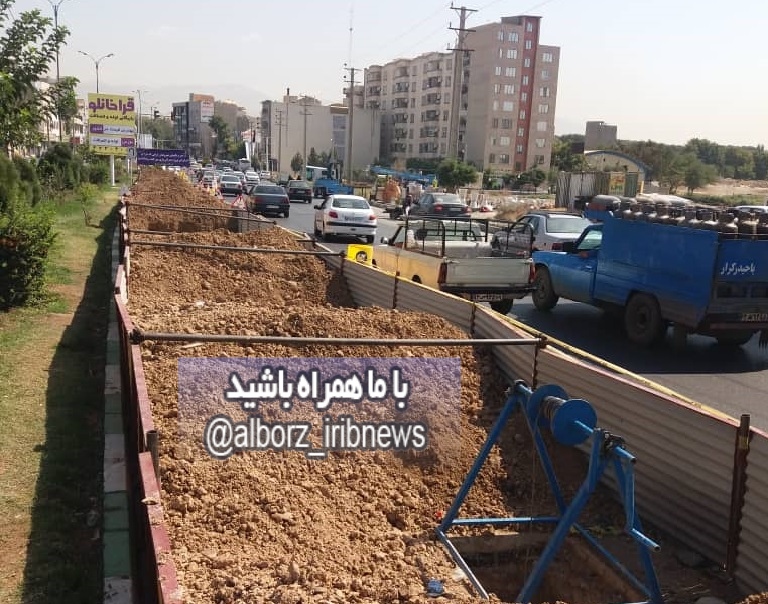 آغاز طرح ساخت خطوط جمع آوری فاضلاب در محمدشهر