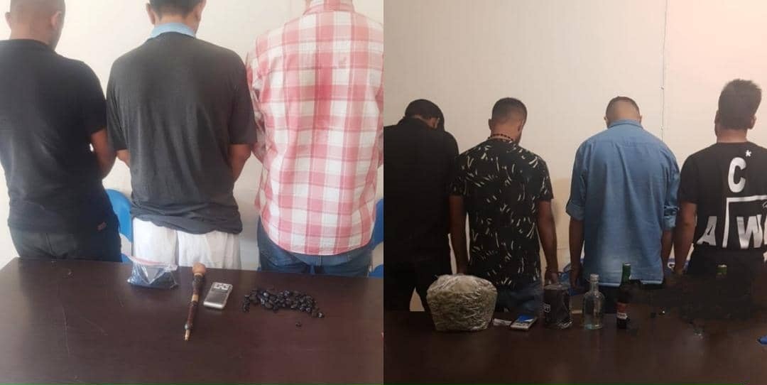 دستگیری ۷ فروشنده مواد مخدر در آبادان