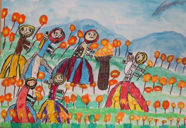 درخشش ۲کودک خوزستانی در مسابقه نقاشی بلغارستان