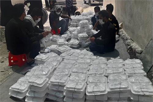 مشارکت ۲۶۰ میلیون تومانی مردم در طرح اطعام حسینی بشاگرد