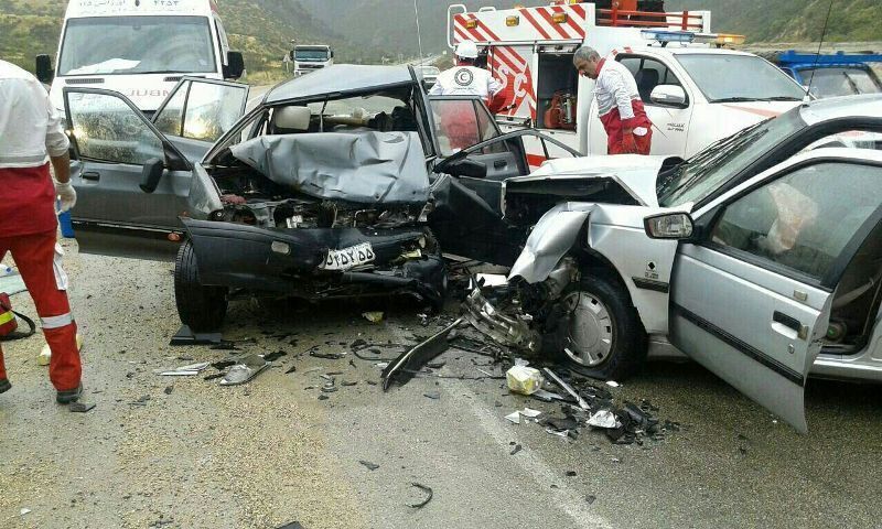 تصادف در جاده مریوان - سروآباد ۲ کشته بر جا گذاشت