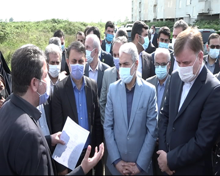 بازدید دکتر محمد باقر نوبخت از مسکن مهر رشت