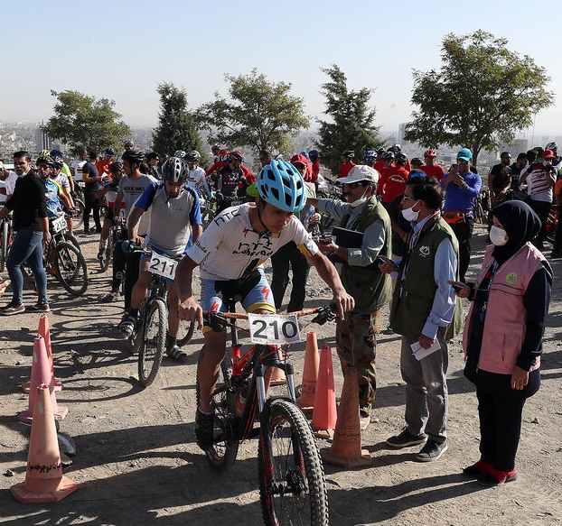 برگزاری مسابقات دوچرخه‌سواری کوهستان خراسان رضوی