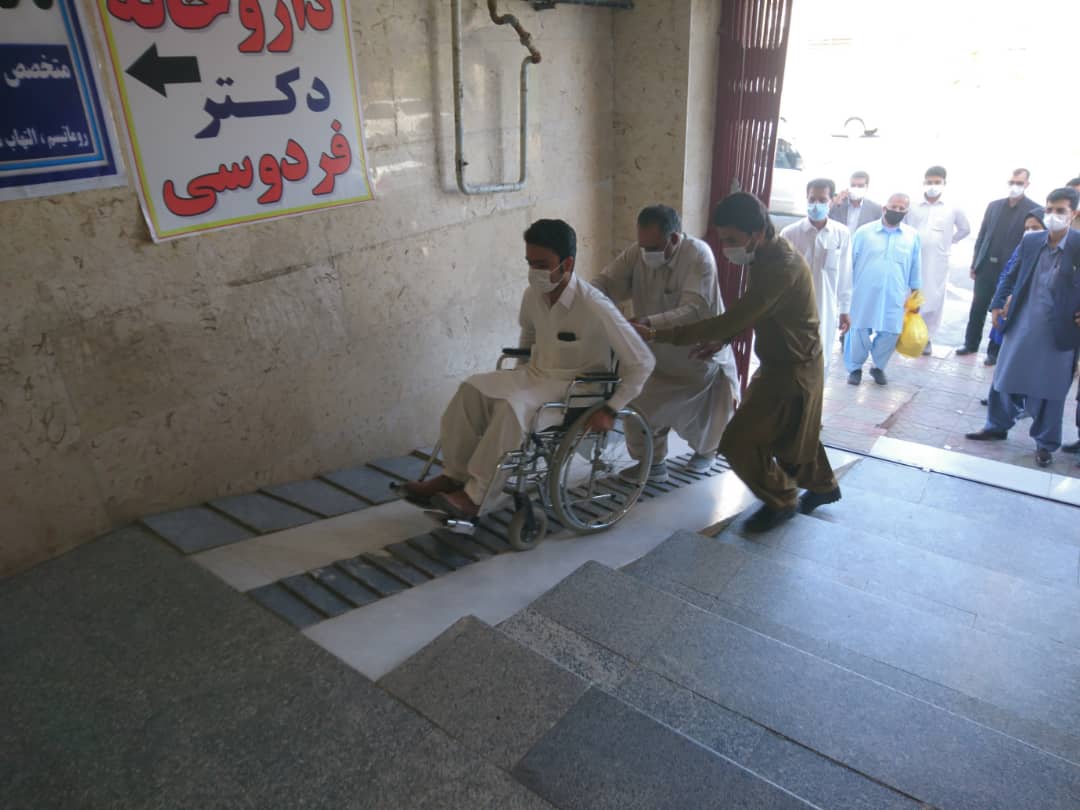 معلولان ایرانشهری نیازمند توجه بیشتر