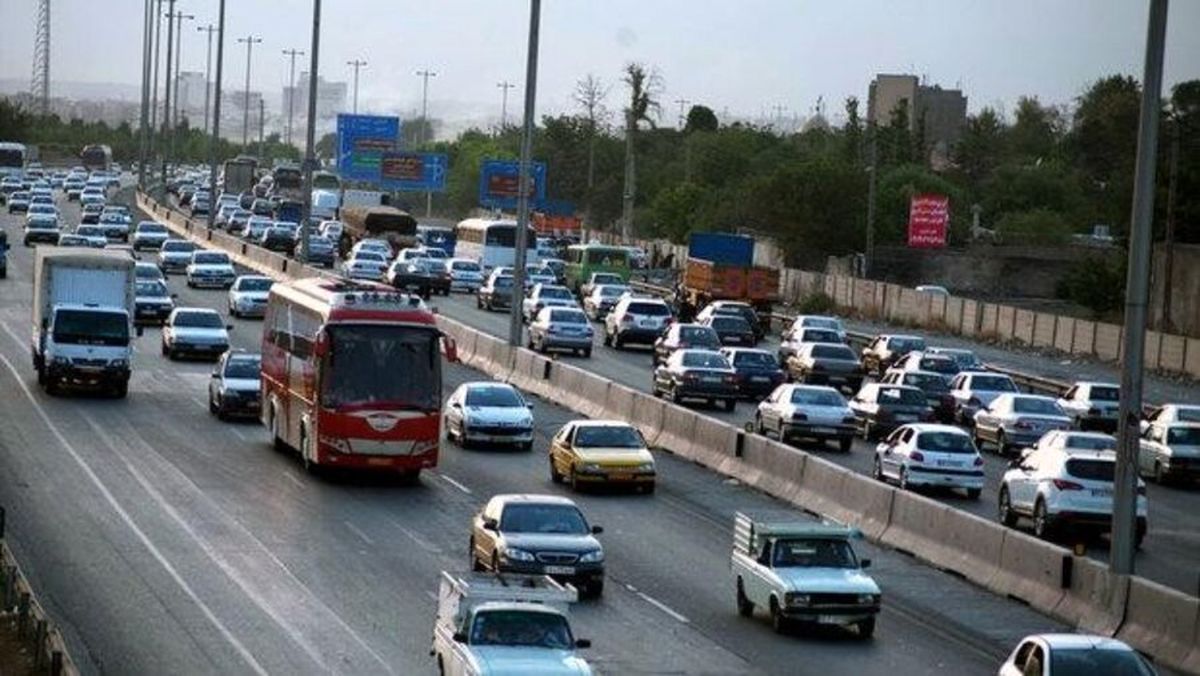 ترافیک نیمه سنگین در ورودی و خروجی‌های مشهد