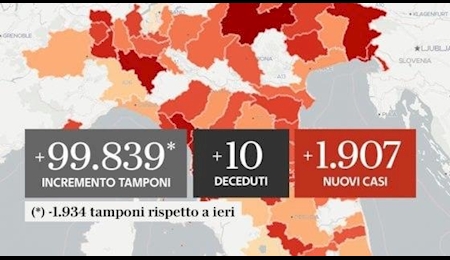 افزایش آمار مبتلایان به کرونا در ایتالیا