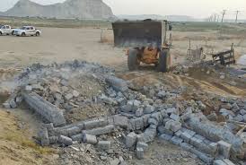 رفع تصرف بیش از ۱۸ هکتار از زمین‌های ملی در شهرستان جاسک
