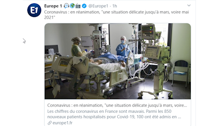 شرایط ویژه در بیمارستان های فرانسه