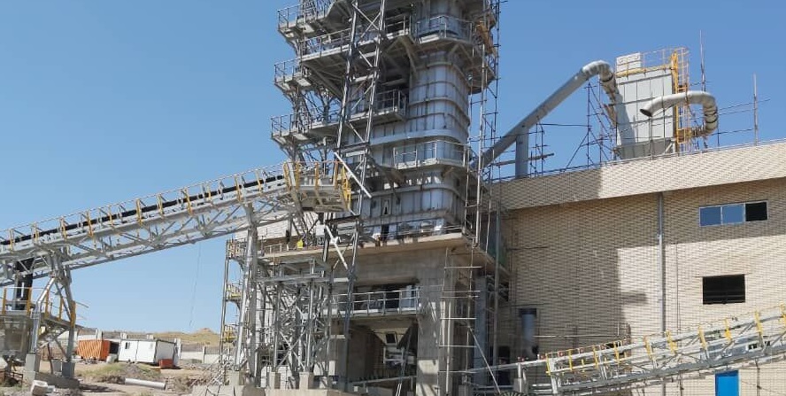 افتتاح کارخانه آهک هیدراته اهر، نیمه آبان