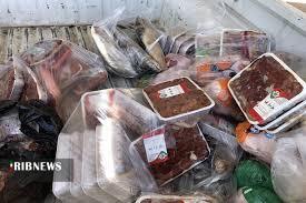 کشف بیش از 15 تن گوشت غیرقابل مصرف و فرآورده‌های دامی و مرغی در مهاباد