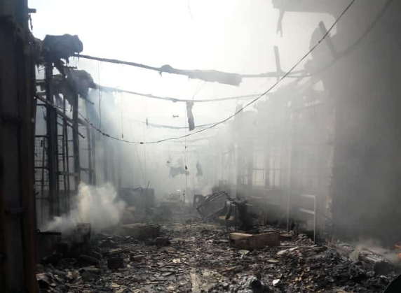 دستگیری یک نفر در ارتباط با آتش‌سوزی بازارچه ساحلی بندر دیلم