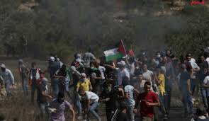 زخمي شدن ۱۵ تظاهرکننده فلسطيني در درگیری با نظامیان صهیونیست
