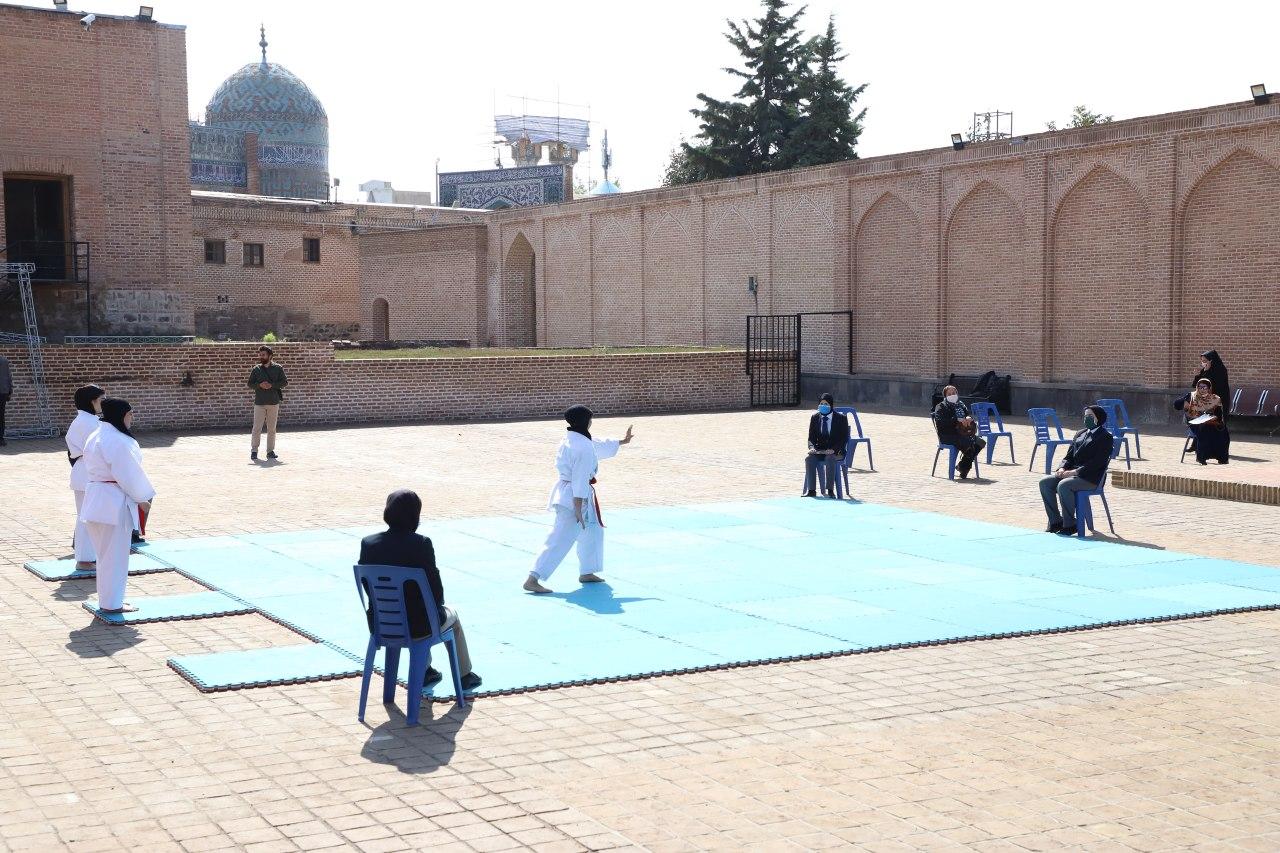 برگزاری مسابقات کاراته وان دختران استان اردبیل