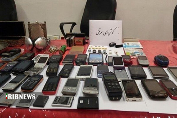 کشف گوشی‌های تلفن همراه سرقتی در یاسوج