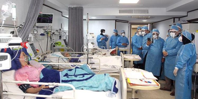 بازدید جمعی از نمایندگان مجلس از بخش کرونایی بیمارستان رسول اکرم (ص)