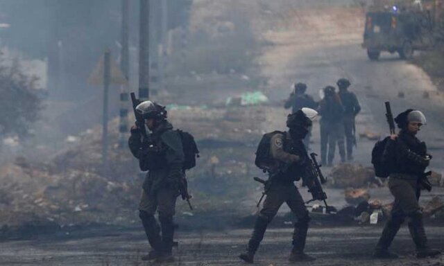 زخمی شدن ده‌ها فلسطینی نزدیک رام الله