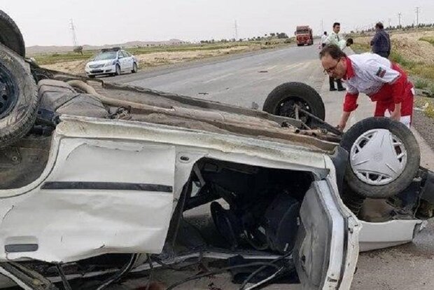 واژگونی خودرو در محور زرنه یک کشته برجای گذاشت