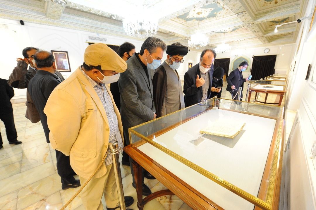 افتتاح نمایشگاه اسناد کهن عزاداری در موزه حرم مطهر رضوی