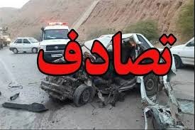 ۱۲ مصدوم براثر تصادف در محور یاسوج ـ شیراز