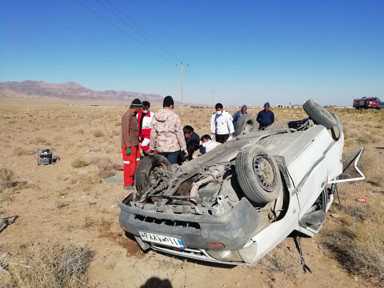 حادثه رانندگی در محور فردوس به بجستان با یک کشته