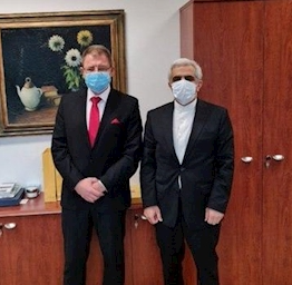 دیدار سفیر ایران در اتریش با رییس رادیو تلویزیون اسلواکی