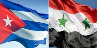 دیدار معاون نخست وزیر کوبا و سفیر سوریه در هاوانا