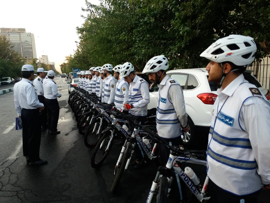 آغاز به کار پلیس دوچرخه‌ سوار در پایتخت
