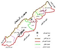 سقوط پهپاد در منطقه خداآفرین