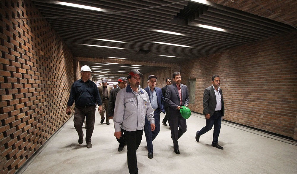 دریافت نشان معماری یک ایستگاه مترو در اصفهان