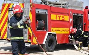 آتش سوزی خودرو پژو پارس در اهواز