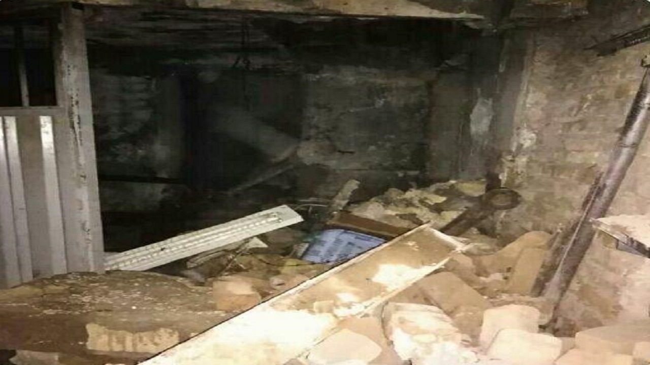 تخریب دو باب مغازه در انفجار گاز در قزوین