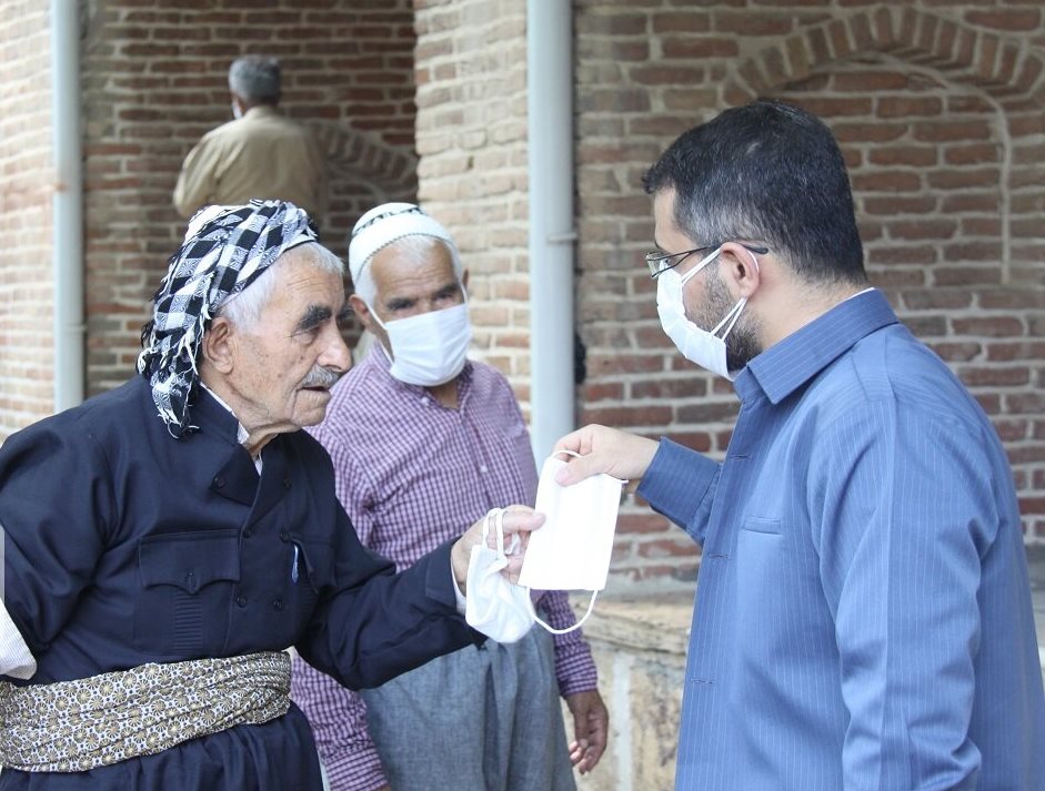 برپایی دومین نماز جمعه سال ۹۹ در مهاباد