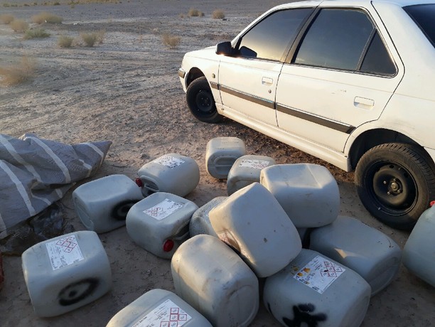 کشف ۹۰۰ لیتر سوخت قاچاق در شهرستان خوسف