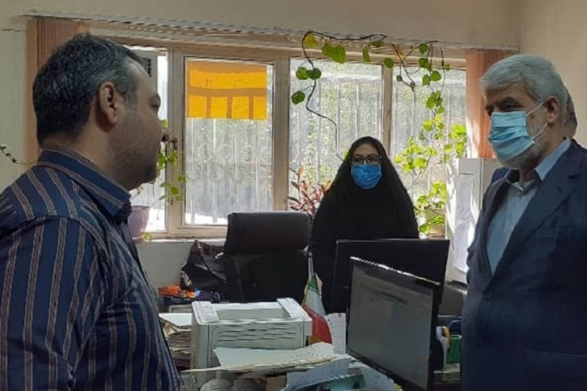 بازدید رئیس کل دادگستری تهران از مجتمع قضایی شهید مطهری