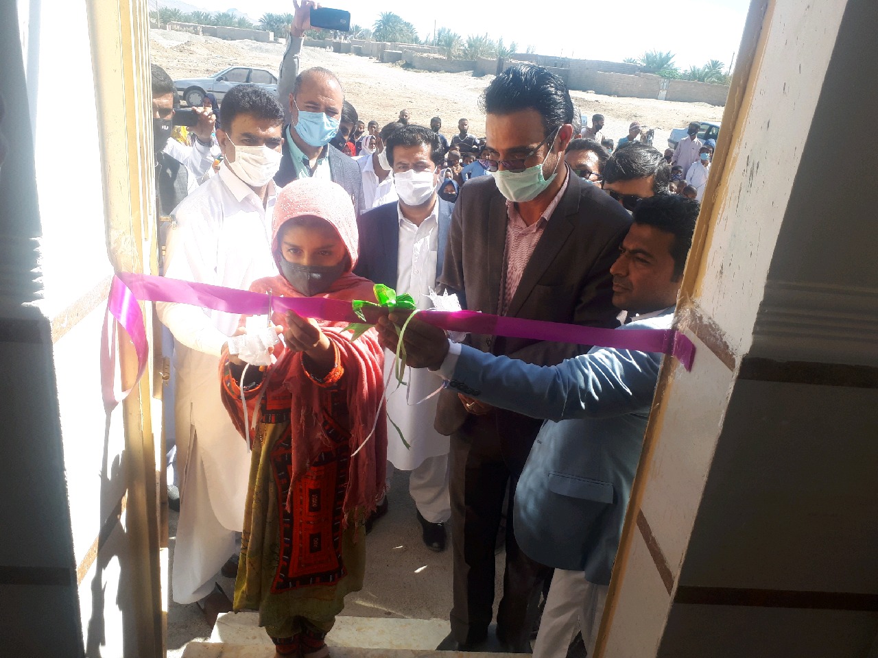 افتتاح مدرسه در نقطه صفر مرزی ایران و پاکستان