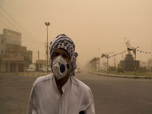 پیش بینی افزایش آلاینده ها در آسمان خوزستان