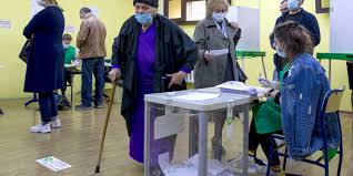 پیشتازی حزب حاکم گرجستان در انتخابات پارلمانی
