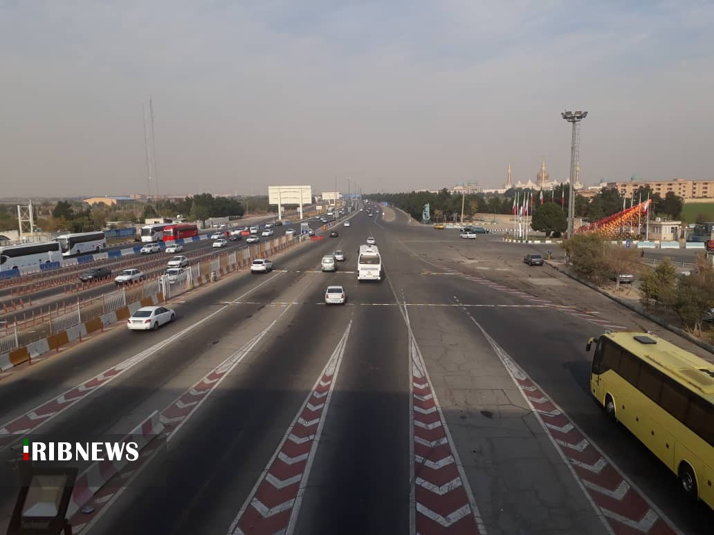 محدودیت عبور و مرور از کیلومتر ۶۴ آزاد راه تهران – قم