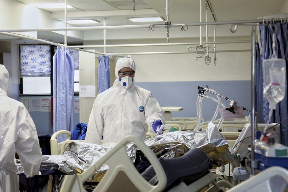 فوت ۱۰ بیمار کرونایی در استان قزوین+ فیلم