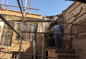 ساماندهی و مرمت خانه تاریخی زینعلی به نیمه رسید