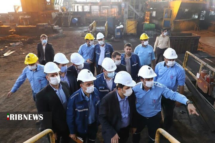 تسهیل افزایش تولید در گروه ملی صنعتی فولاد ایران