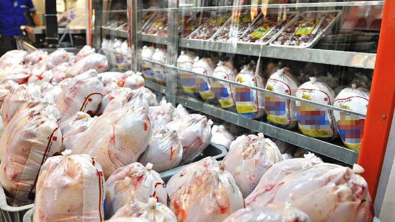 توزیع روزانه ۱۰ هزار تن گوشت مرغ دربازار مصرف