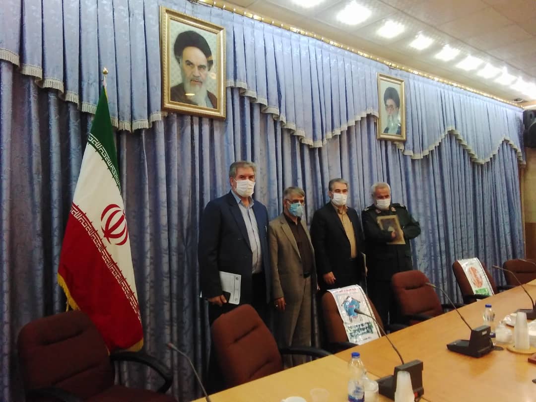 انتصاب فرمانده قرارگاه پرتوی پدافند غیر عامل استان اردبیل