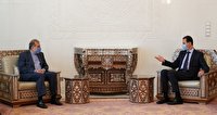 دیدار دستیار وزیر خارجه ایران و با بشار اسد